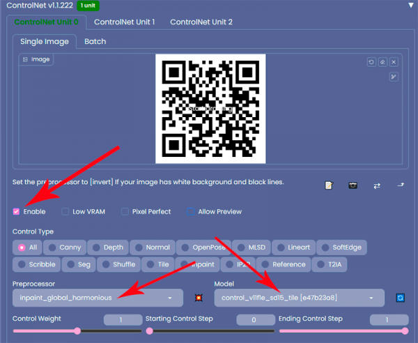 Как сделать креативный QR-код в Stable Diffusion