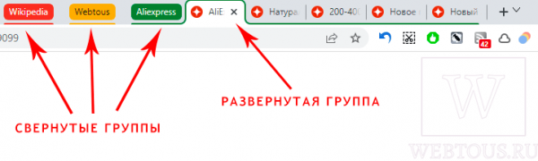 Как автоматически группировать вкладки по домену в Chrome